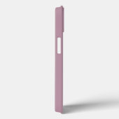 Moderne Pflaume-Rose-Blush-Initialen minimalistisc Case-Mate iPhone Hülle (Rückseite / Rechts)