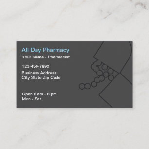 Moderne Pharmazeutische Theme Business Cards Visitenkarte