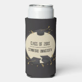 Moderne Phd Doctorate Graduation Party Selters Dosenkühler (Seltzer Rückseite)