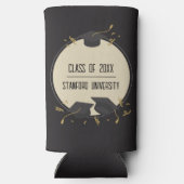 Moderne Phd Doctorate Graduation Party Selters Dosenkühler (Rückseite)