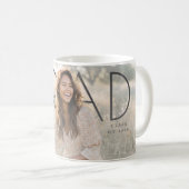 Moderne PhotoPop-Abschlussfeier Kaffeetasse (VorderseiteRechts)