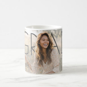 Moderne PhotoPop-Abschlussfeier Kaffeetasse