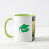 Moderne PhotoPop-Collage-Abschlussfeier Tasse (Links)