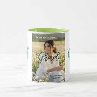 Moderne PhotoPop-Collage-Abschlussfeier Tasse