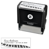 Moderne Piano-Tastatur Permastempel (Beispiel)