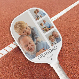 Moderne Pickleball-Paddel mit 3 Fotos Pickleball Schläger