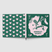 Moderne Pickleball- und Prosecco-Junggesellinnen-A Gästebuch (Voll)