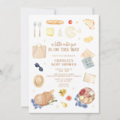 Moderne Picnic-Babydusche Einladung (Vorderseite)