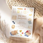 Moderne Picnic Family Wiedersehen Einladung