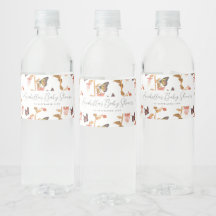 Moderne Pink Boho Butterfly Girl Babydusche