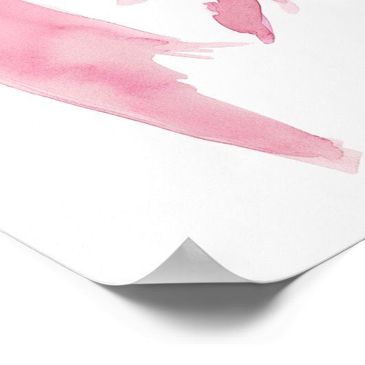 Moderne Pink Bow Coquette Graduation Party Willkom Poster (Ecke)