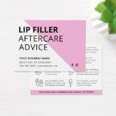 Moderne Pink Lip Filler Aftercare Instructions Car (Schreibtisch)