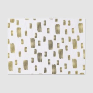 Moderne Pinsel Gold Kupfer Bronze Glanz Seidenpapier