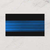 Moderne - Pinselblau-Textur Visitenkarte (Rückseite)