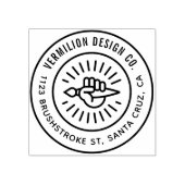 Moderne Pinselspitzen in handlicher, benutzerdefin Gummistempel (Prägung)