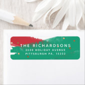 Moderne Pinselstriche mit Gold | Weihnachten (Insitu)