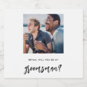 Moderne Pinselstriche werden mein Vorschlag für Tr Bierflaschenetikett (Einzelnes Label)