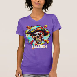 Moderne Piratenflagge T-Shirt