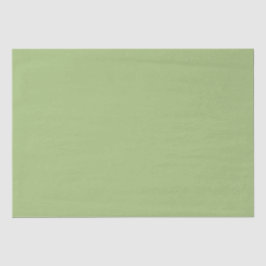 Moderne Pistachio Green Schlicht Solid Color Seidenpapier