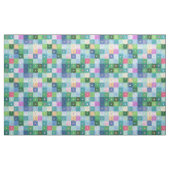 Moderne Pixelblock-Farbquilt-Patches Stoff (Yard (91,4 cm))