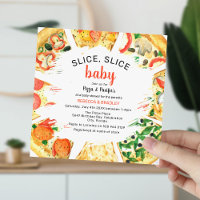 Moderne Pizza Couples Kinderdusche