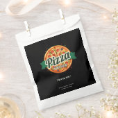Moderne Pizza Party Babydusche Geschenktütchen (Ausgeschnitten)