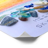Moderne Plakatkunst Strand Originalkunst Poster (Ecke)