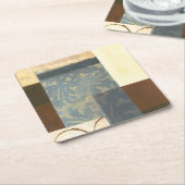 Moderne Platten-Malerei Rechteckiger Pappuntersetzer (angewinkelt)