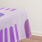 Moderne Plätze aus dem Mittelalter Lila Tischdecke (Beispiel)