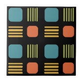 Moderne Plätze aus der Mitte des Jahrhunderts in d Fliese (Vorderseite)