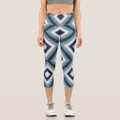 Moderne Plätze Capri Leggings (Vorderseite)