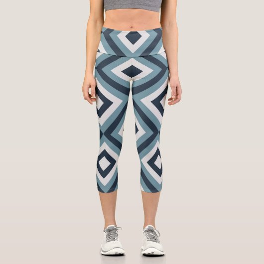 Moderne Plätze Capri Leggings (Vorderseite)