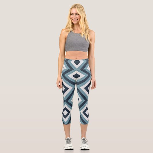 Moderne Plätze Capri Leggings (Vorderseite)