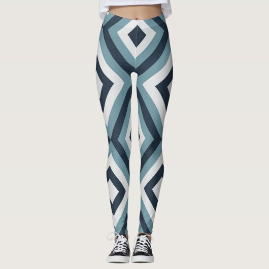 Moderne Plätze Leggings (Vorderseite)