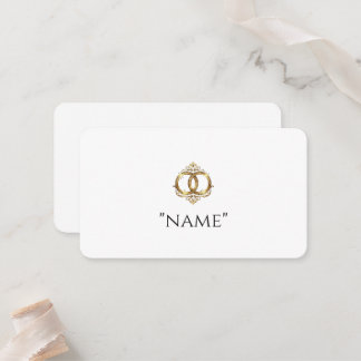 Moderne Platzkarten für die Hochzeit