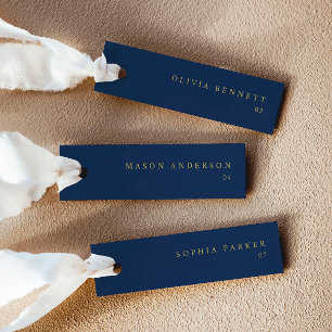 Moderne Platzkarten für Hochzeiten von Schiffen un