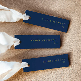 Moderne Platzkarten für Hochzeiten von Schiffen un