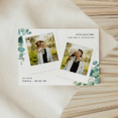 Moderne Polaroid Foto Aquarell Blütenpracht Ankündigung