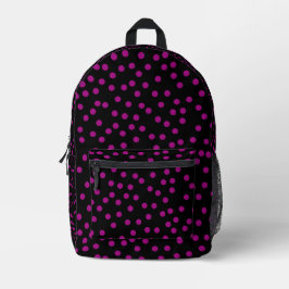 Moderne Polka Dots Bedruckter Rucksack