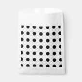 Moderne Polka Dots Geschenktütchen (Vorderseite)