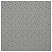 Moderne Polka-Punkte 2 auf Grau Stoff (Muster)