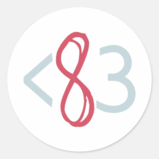 Moderne Poly Stickers (weiß) - Packung mit 20 Stüc (Vorderseite)