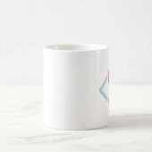 Moderne Polykaffeetasse - nur Logo Kaffeetasse (Mittel)