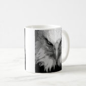 Moderne Pop Art Eagle Kopf Template Tiere Kaffeetasse (VorderseiteRechts)