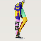 Moderne Pop Art Leggings (Rechts)