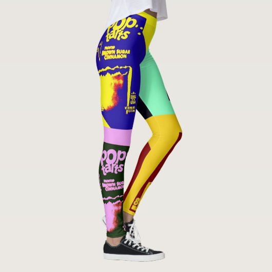 Moderne Pop Art Leggings (Rechts)
