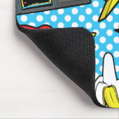 Moderne Pop-Art Mousepad (Ecke)