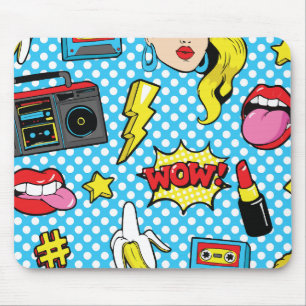 Moderne Pop-Art Mousepad