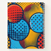 Moderne Pop-Art Notizblock (Rückseite)