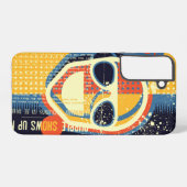 Moderne Pop Art Samsung Galaxy Hülle (Rückseite (Horizontal))